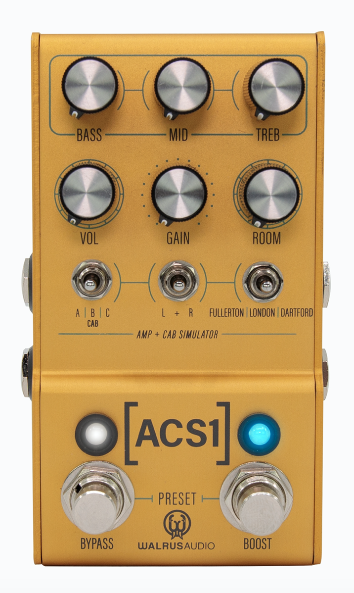 ACS1 Amp + Cab Simulator Walrus Audio - Audiofanzine