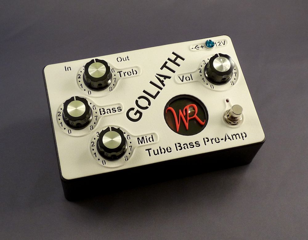 Goliath Tube Bass PreAmp WR Amplifying Audiofanzine