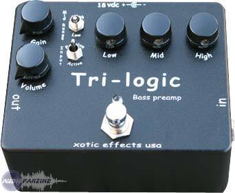 Tri-logic bass Preamp - Xotic Effects Tri-logic bass Preamp 