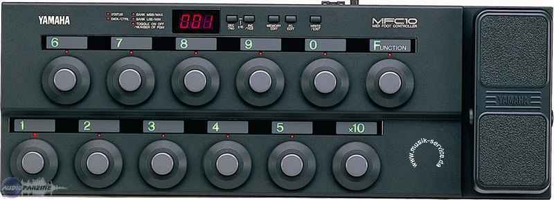MFC-10 Midi Foot Controller Yamaha - Audiofanzine