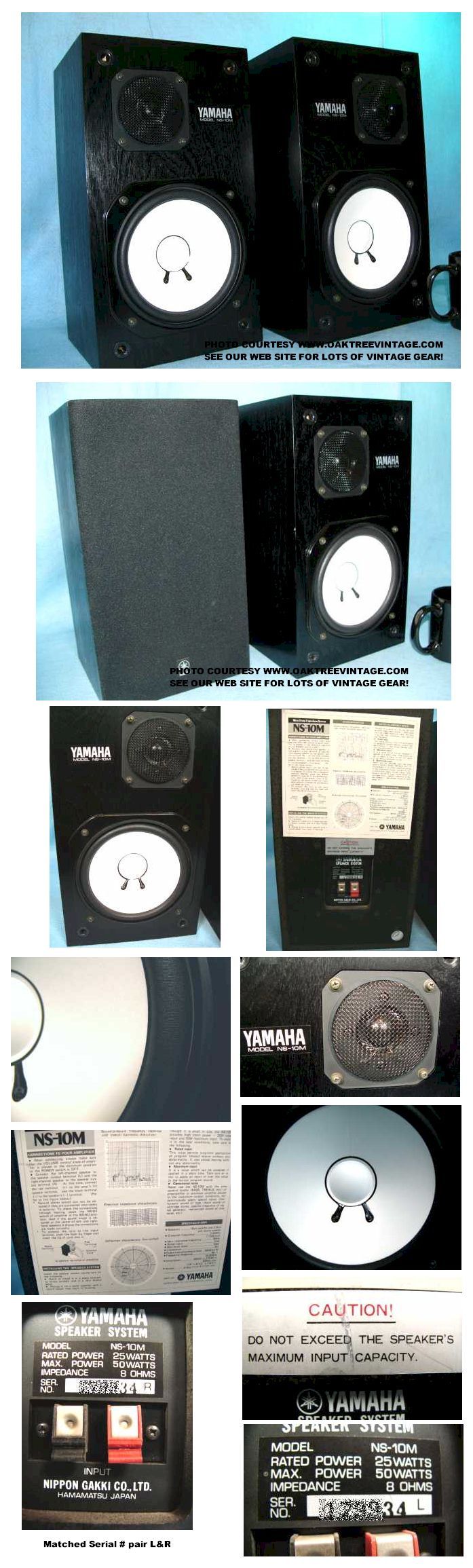 NS-10M - Yamaha NS-10M - Audiofanzine