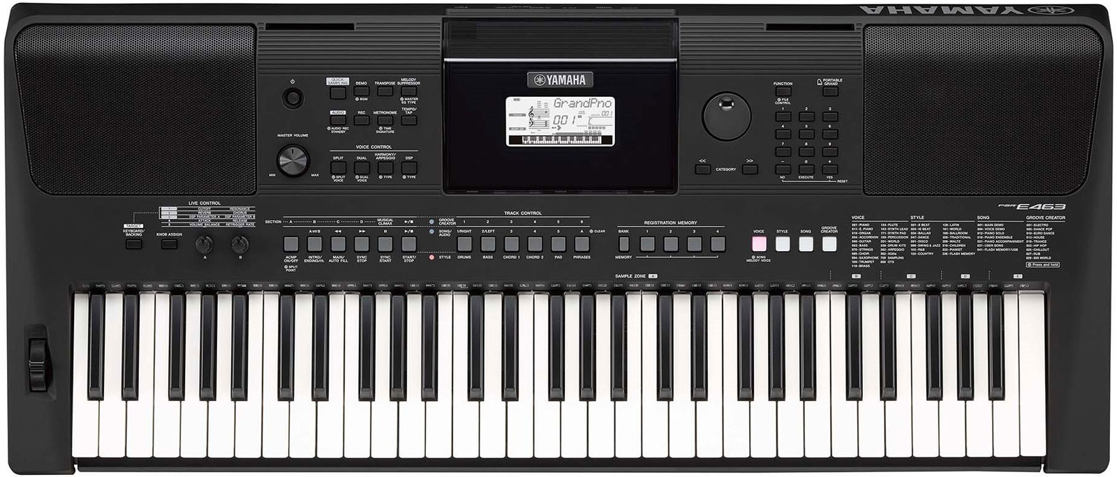 PSR-E463 - Yamaha PSR-E463 - Audiofanzine