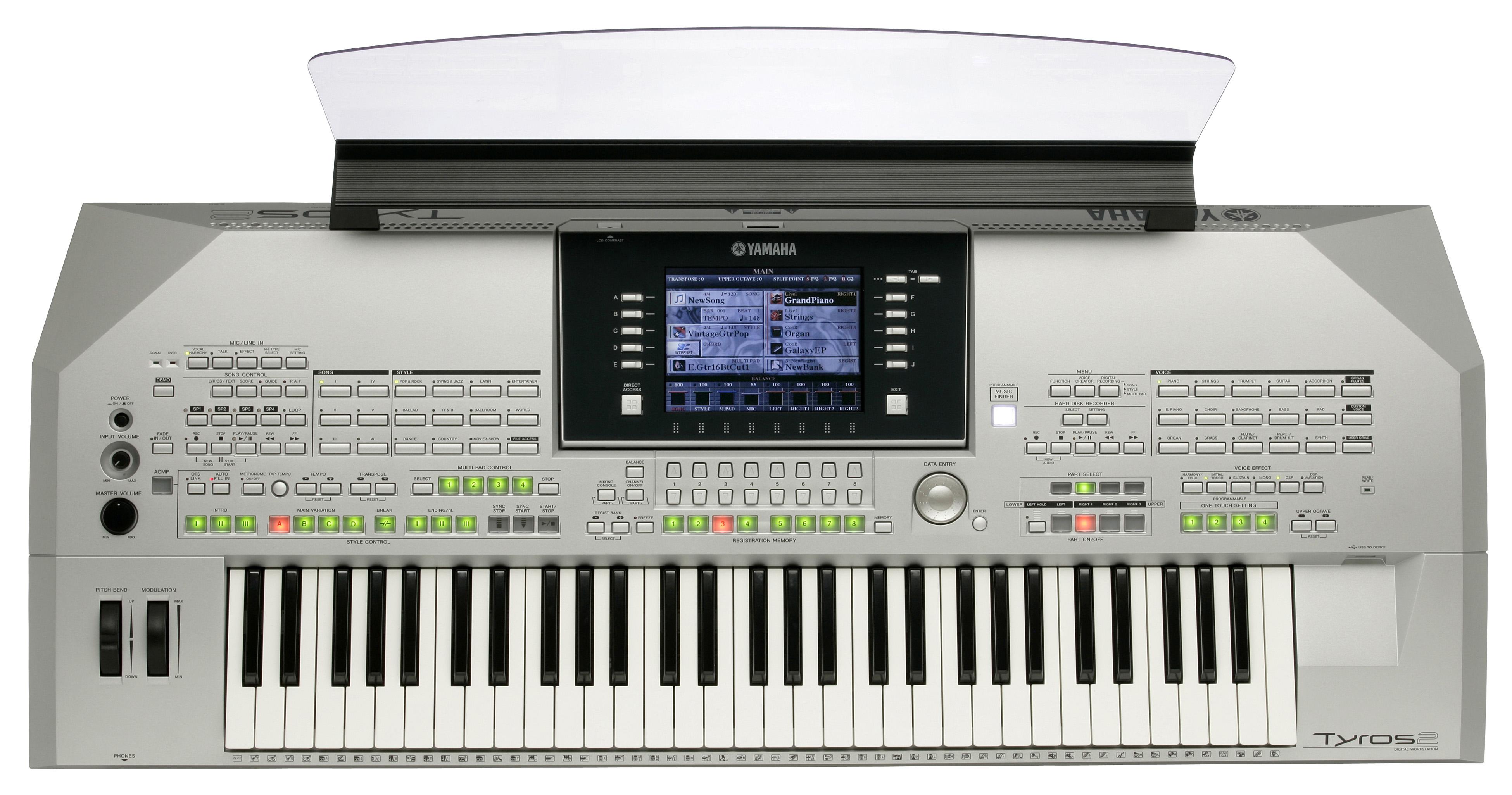 download styles for yamaha tyros 4 on the forums for free