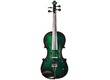 Barcus Berry Metallic Green Burst Vibrato Acoustic-Electric Violin