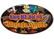 Kid Nepro Korg M3 Volume #5 - Vintage Synths