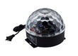 Power Lighting Disco Cristal Magic Ball 6 Couleurs LED DMX