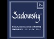 Sadowsky Blue Label Nickel Electric Guitar String Set