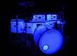 Spaun Drums LED Lighted Acrylic Drum Kit