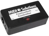 MIDI Solutions Footswitch Controller Manual
