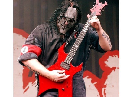 Bc Rich Warlock Mick Thomson Signature : It has black bc rich ...