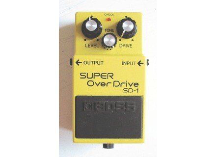 User reviews: Boss SD-1 SUPER OverDrive - Tubescreamer on steroids mod ...