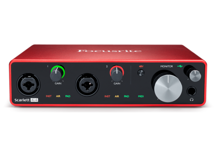 Focusrite Scarlett 4i4 keeps resetting when it receives too much volume ...