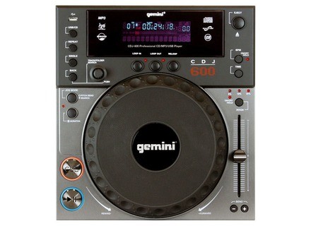 User reviews: Gemini DJ CDJ-600 - Audiofanzine