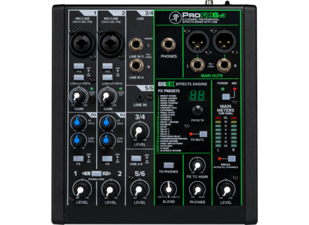 ProFX6v3 - Mackie ProFX6v3 - Audiofanzine
