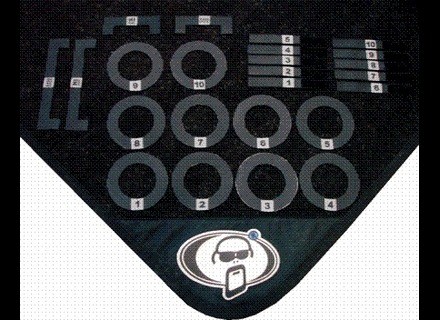 Protection Racket Drum Mat Markers Audiofanzine