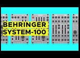 Behringer System 100 Sound Demo (no talking), complete Modular System with 112, 121, 130, 140, 150