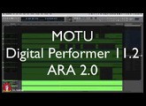 MOTU Digital Performer 11.2 with ARA 2.0 plus Celemony Melodyne and Acon Digital Acoustica 7