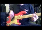 Fender Road Worn 50s Precision Bass Maple Neck Fiesta Red