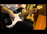 Iron Maiden The Trooper backing track Bass cover with Harley Benton PB-20 BK