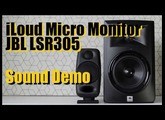 iLoud Micro Monitor vs JBL LSR305  ||  Sound Demo w/ Bass Test