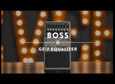 Boss GE-7 Graphic Equalizer | Reverb Demo Video