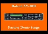 Roland XV-3080 - Démos internes - Factory Demo Songs
