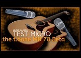 Test Micro the t.bone MB 78 Beta Yamaha A3M #thetbone