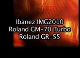 Roland GM-70 Turbo Ibanez IMG2010 GR-55 Demonstration Advanced MIDI Control
