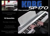 Piano numérique Korg SP170 (La Boite Noire)