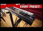 Roland D-50 Synthesizer: Every Preset!