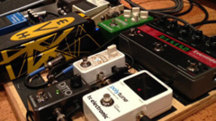 The top big brands for guitar effect pedals
