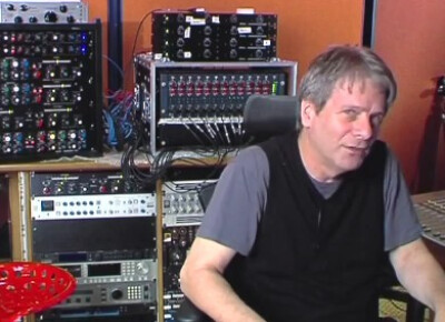 Masterclass with George Massenburg on different topics related to recording a band