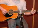 Mic placement for acoustic guitar recording