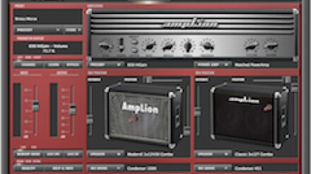 Software amp-and-effects simulator for studio and stage