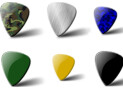 Alter your tone for pennies by changing picks
