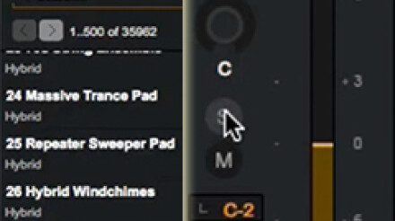In tandem with Advance series controllers, VIP lets you access all your VST instruments in a single interface