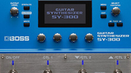 A review of the Boss SY-300 guitar synthesizer