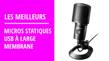 Le top des micros à condensateur USB large membrane