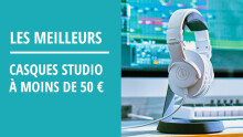 Le top des casques de studio à moins de 50 €