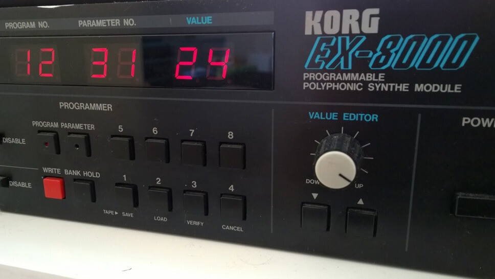 Test des synthé et expandeur Korg DW-8000 et EX-8000