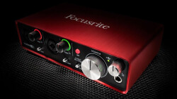 Test de l'interface audio Focusrite Scarlett2 2i2