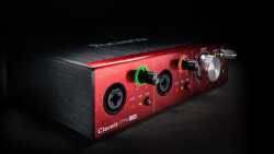 Test de l'interface audio Focusrite Clarett 2Pre USB