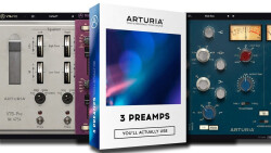 Test de l'Arturia 3 Preamps