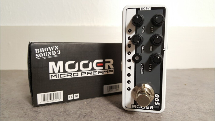 C’est la Mooer, Mooer, Mooer, Mooer... : Test de la pédale Mooer Micro Preamp Brown Sound 3 005