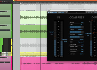 Test du compresseur logiciel DMG Audio TrackComp 2