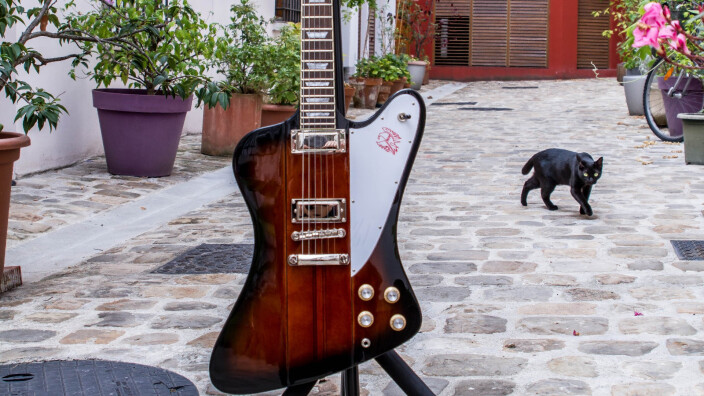 Test de l’Epiphone Firebird - Vintage Sunburst : L’oiseau de feu est de retour !