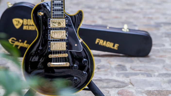 Test de l’Epiphone Joe Bonamassa Black Beauty Les Paul Custom : La beauté noire