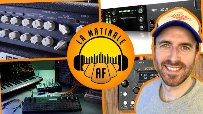 Une interface hybride pour Pro Tools, un nouvel ampli Boss et le retour d'un synthé français ! : La Matinale d'AF du 20/11/20