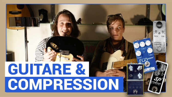 La Traversée du Manche : les pédales de compression : On essaie 4 compresseurs guitare avec Swan Vaude !