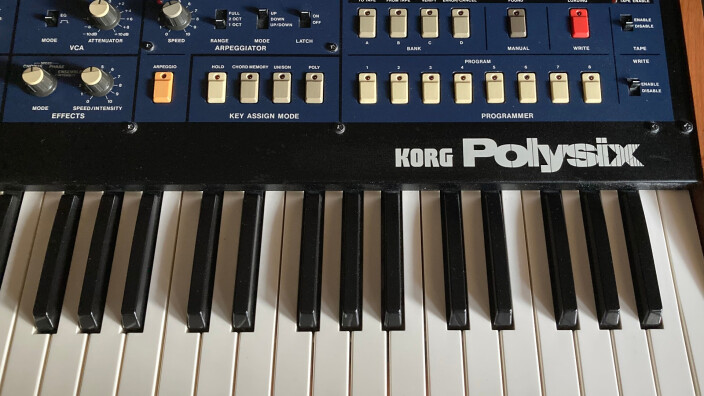 Test du PolySix de Korg : Blue notes